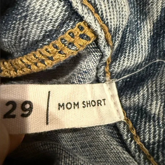 PacSun Mom Shorts | Size 29 Classic blue wash denim. - Picture 7 of 13